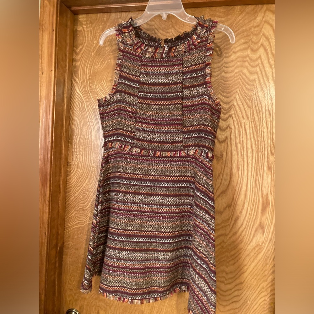 She & sky retro woven dress, junior size medium
